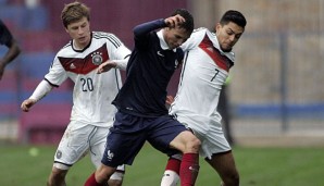 Die DFB-Bubis waren gegen Frankreich chancenlos