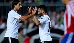 Ilkay Gündogan (r.) absolvierte sein letzten Spiel für das DFB-Team im Fritz-Walter-Stadion