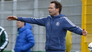 Trainer Marcus Sorg ist mit seinem Team bereits im zweiten Spiel zum Siegen verdammt