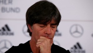 Joachim Löw zeigte sich von den Vorfällen in Frankreich deutlich betroffen