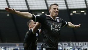 Robert Huth ist mit Leicester City auf Meisterschaftskurs