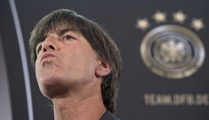 Joachim Löw will sich bei der Besetzung des Angriffs nicht in die Karten schauen lassen