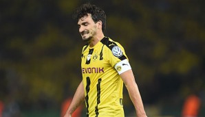 Mats Hummels verletzte sich im Pokalfinale an der Wade