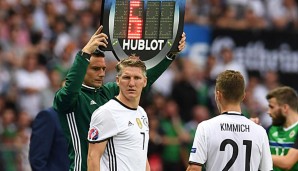 Bastian Schweinsteiger ist bei der EM bislang nur Teilzeitarbeiter