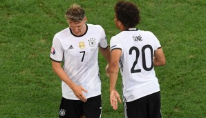 Bastian Schweinsteiger wurde für Leroy Sane ausgewechselt