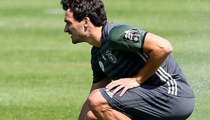 Unter anderem Mats Hummels absolvierte ein Regenerationstraining