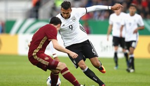 Davie Selke ist von der tiefe des U21-Kader beeindruckt