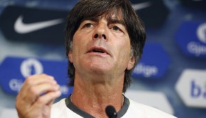 Joachim Löw spricht vor dem Spiel gegen Tschechien