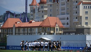 Das DFB-Team steckt mitten in den Vorbereitungen zum Kamerun-Spiel