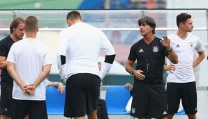 Jogi Löw ist zurzeit mit einem Nachwuchskader beim Confed Cup in Russland