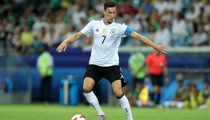 Julian Draxler führt die deutsche Elf beim Confed Cup als Kapitän aufs Feld