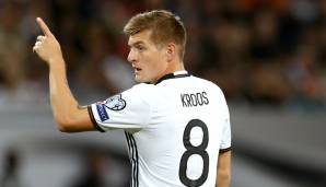 Zentrales Mittelfeld: Toni Kroos (27)