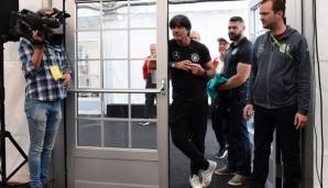 Joachim Löw äußerte sich erstmals aus dem DFB-Trainingslager in Südtirol.