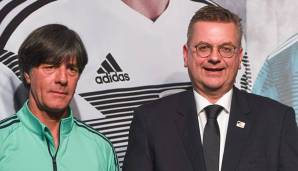 Reinhard Grindel und Joachim Löw.