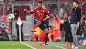 Serge Gnabry spielt unter Niko Kovac (r.) noch keine wichtige Rolle.