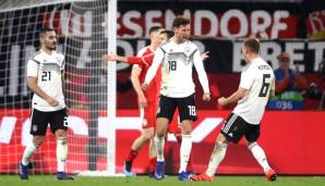 Leon Goretzka erzielte den längst überfälligen Ausgleichstreffer der DFB-Elf gegen Serbien.