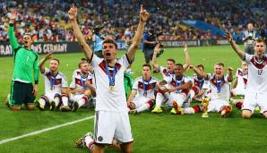 Auf dem Weg zum WM-Titel im Maracana war Müller echter Dauerbrenner. Er verpasste nur acht Minuten und stand auch im Finale gegen Argentinien über die volle Distanz auf dem Platz.