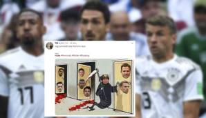 Ob der erzwungene Abschied von Hummels, Boateng und Müller aus dem DFB-Team schon das Ende des Umbruchs ist, ist fraglich. Vielleicht schmeißt Löw ja alle #zsmmn raus...