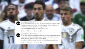 Boateng respektiere die Entscheidung des BUndestrainers, auch weil er als junger Spieler darauf angewiesen gewesen sei, "dass mir ältere Spieler Platz machen". Dennoch habe er sich einen anderen Abschied gewünscht.