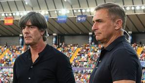 Joachim Löw war beim Finale in Udine vor Ort.