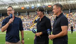 Joachim Löw unterstützte die U21 bei der EM vor Ort.