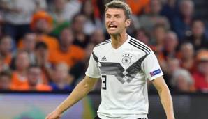 THOMAS MÜLLER (112): Nach seinem 100. Länderspiel gegen die Niederlande im November 2018 lange außen vor. Davor unverzichtbar als staksiger Raumdeuter. Unter Kovac bei den Bayern außen vor, jetzt wieder bärenstark - und seit der EM zurück beim DFB.