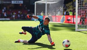 Platz 7: Bernd Leno (FC Arsenal, 27 Jahre): 0 Prozent der Stimmen (20 Stimmen).