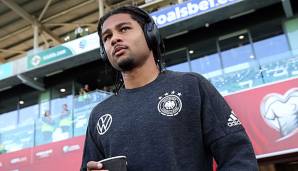 Serge Gnabry traf am Mittwoch im Testspiel gegen Argentinien für Deutschland zum zwischenzeitlichen 1:0.