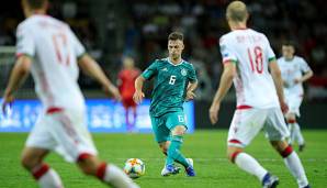 Das Hinspiel in Weißrussland gewannen Joshua Kimmich und Co. mit 2:0.