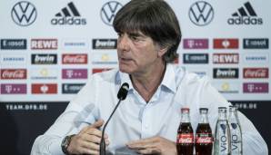 Joachim Löw stellt sich heute den Fragen der Presse vor dem Spiel gegen England.