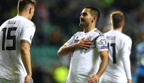 ILKAY GÜNDOGAN: Zweiter Sechser neben Kimmich, hatte den ersten Abschluss des Spiels (13.) und dann etwas Glück bei seinen beiden Toren, die beide abgefälscht waren. Toller Pass auf Werner beim 3:0. Er machte heute den Unterschied. Note: 1,5.