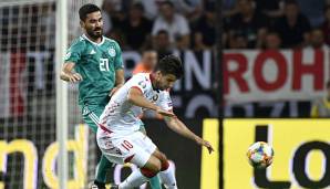 ILKAY GÜNDOGAN: Bildete mit Kimmich das Gehirn der deutschen Elf. Überzeugte mit einer Passquote von 94,2 Prozent (Bestwert aller Mittelfeldspieler), hielt sich mit Vorstößen ins letzte Drittel allerdings zurück. Note: 2,5.