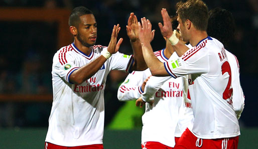 Dennis Aogo führte den HSV mit einem Traumtor gegen Trier in die dritte Runde des DFB-Pokals