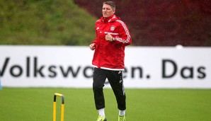 Bastian Schweinsteiger arbeitet daran, möglichst schnell wieder auf den Platz zurückzukehren