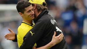 Robert Lewandowski bestreitet am Samstag sein letztes Spiel für Borussia Dortmund