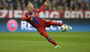 Arjen Robben steht vor einem Startelfeinsatz gegen den BVB