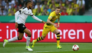 Marco Reus: 3,5 - Brachte viel Schwung in der Anfangsphase, starke Spielverlagerung vor dem Führungstreffer. Allerdings auch viele ungenaue Zuspiele (mit 53 Prozent die schwächste Passquote) und kein gewonnener Zweikampf. Zur Halbzeit verletzt raus