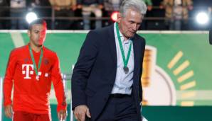 Jupp Heynckes verpasste in Berlin seinen zweiten Pokalsieg als Trainer nach 2013.