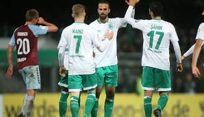 Werder Bremen gab sich im DFB-Pokal keine Blöße.