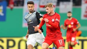 Timo Werner brachte RB Leipzig gegen Ottensen in Führung.