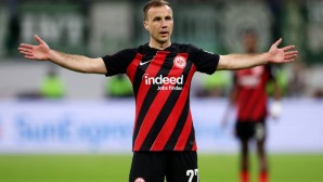 Mario Götze ist heute mit Eintracht Frankfurt bei Eintracht Braunschweig zu Gast.