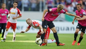 Jahn Regensburg legte alles rein gegen die Hertha