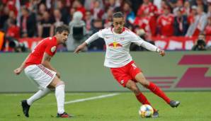 Yussuf Poulsen: Hatte per Kopf die Großchance zur Führung, Neuer lenkte seinen Ball an die Latte. Sonst mit enormem Pensum, führte mit Abstand die meisten Zweikämpfe (29), alle hohen Bälle gingen in seine Richtung. Note: 2,5.