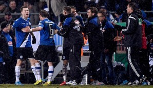 Am Mittwoch durfte sich die Arminia noch über den Sieg gegen Werder Bremen freuen