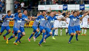 Im vergangenen Jahr setzte sich in der Relegation der SV Meppen durch.