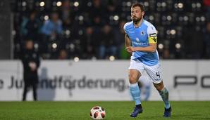 1860 München um Felix Weber trifft am 37. Spieltag auf Fortuna Köln.