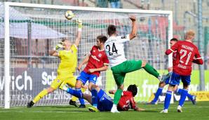 Die SpVgg Unterhaching kam gegen Preußen Münster nicht über ein 2:2 hinaus.