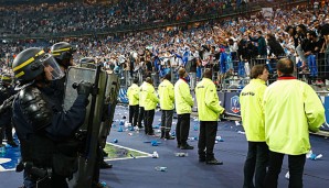 Beim Pokalfinale im Stade de France kam es zu Ausschreitungen