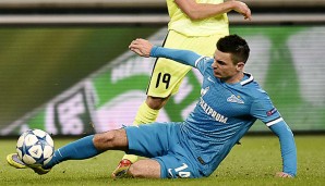 Artur Jussupow von Zenit St. Petersburg ersetzt den verletzten Igor Denissow