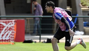 Der Nordire Kyle Lafferty musste heute das Training abbrechen